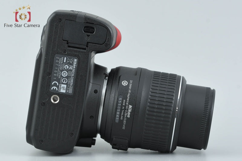 "Shutter count 818" Nikon D3000 10.2 MP DSLR 18-55 VR Lens
