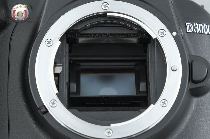 "Shutter count 818" Nikon D3000 10.2 MP DSLR 18-55 VR Lens