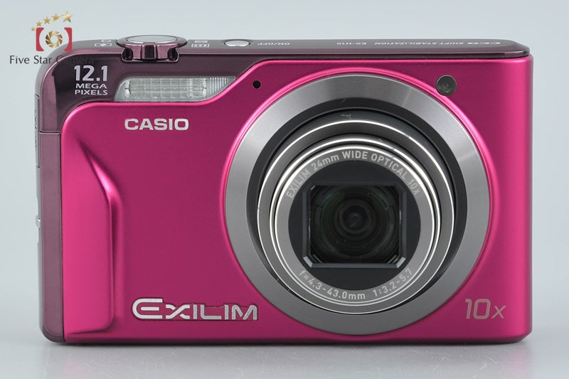 Casio EXILIM EX-H10 Pink 12.1 MP Digital Camera w/ Box