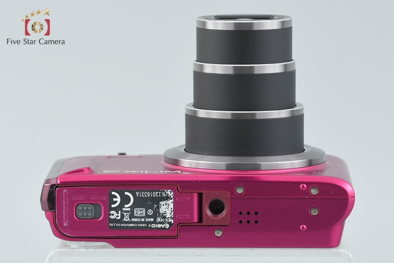 Casio EXILIM EX-H10 Pink 12.1 MP Digital Camera w/ Box