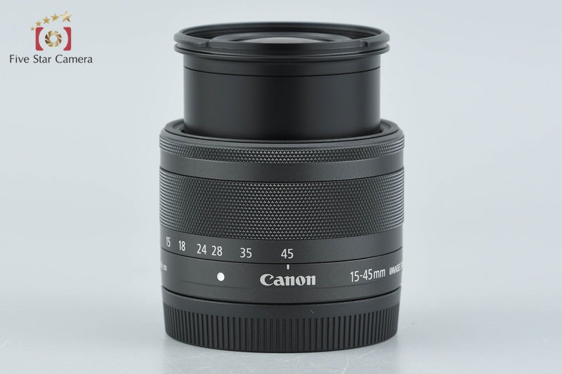 Canon EF-M 15-45mm f/3.5-6.3 IS STM Black w/ Box