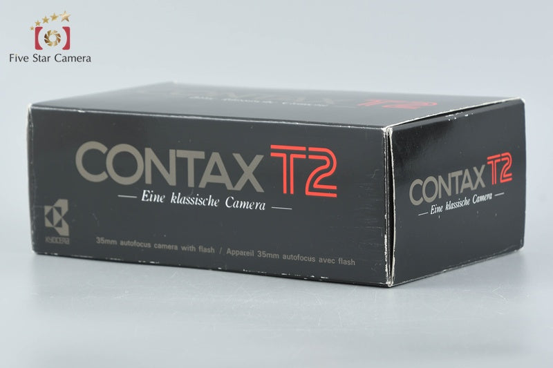 CONTAX T2 35mm Point & Shoot Film Camera w/ Box