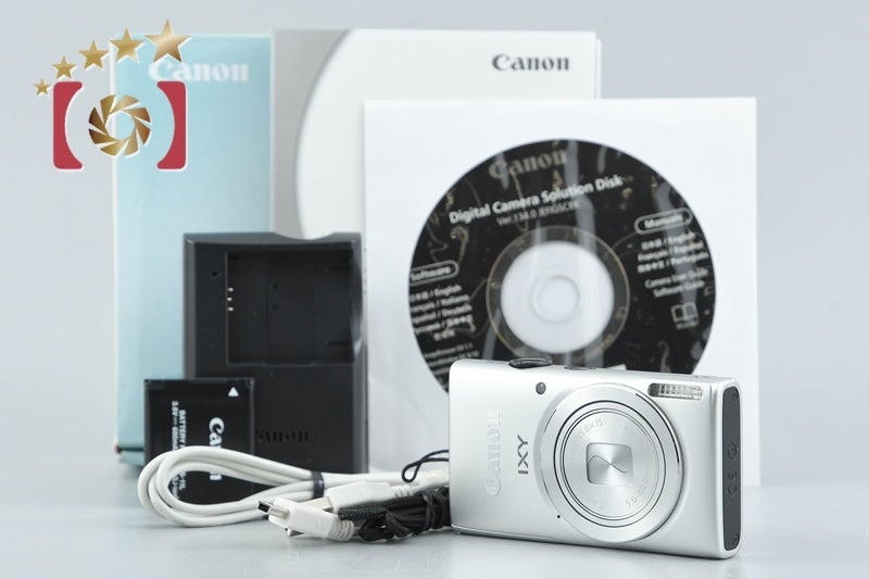 Canon IXY 100F Silver 16.0 MP Digital Camera w/ Box