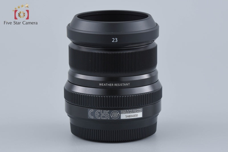 Fujifilm XF 23mm f/2 R WR Black
