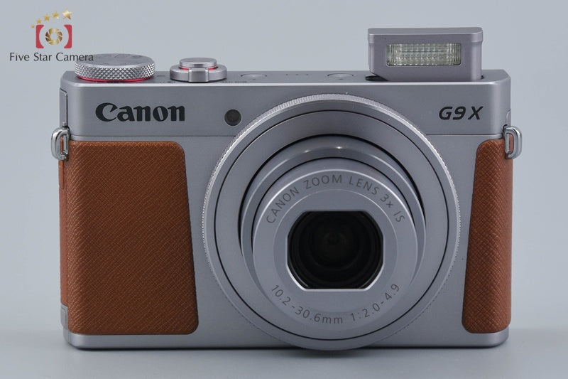 Canon PowerShot G9 X Silver 20.2 MP Digital Camera w/ Box