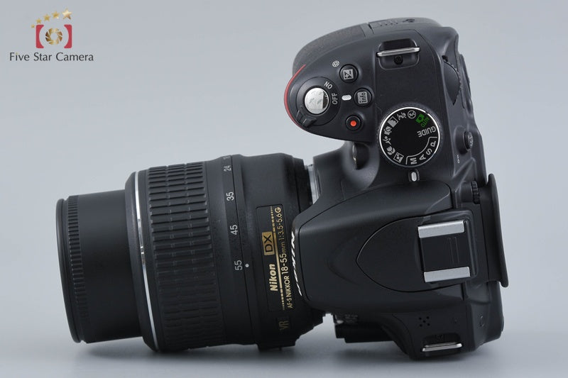 Nikon D3200 Black 24.2 MP DSLR 18-55 VR Lens