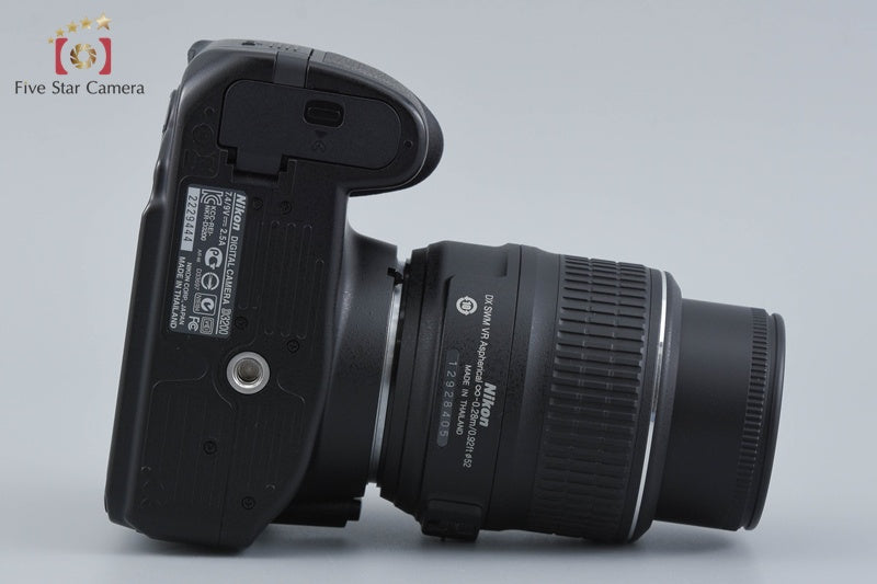 Nikon D3200 Black 24.2 MP DSLR 18-55 VR Lens
