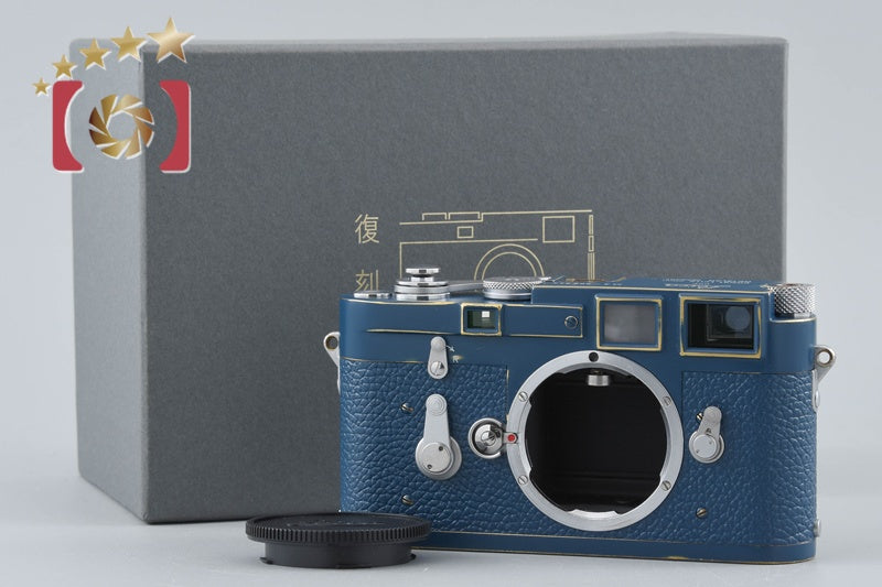 Leica M3 Double Stroke Blue Repaint 35mm Rangefinder Film Camera Body