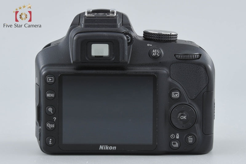 "Shutter count 2,774" Nikon D3400 24.2 MP DSLR Black AF-P 18-55 VR Lens