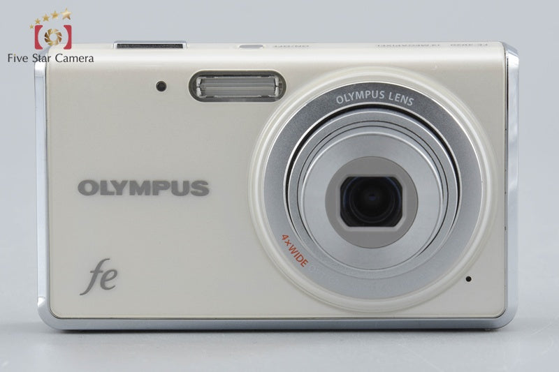 Olympus FE-4020 Pearl White 14.0 MP Digital Camera