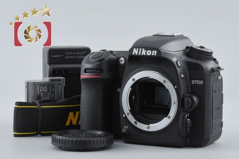 "Shutter count 185" Nikon D7500 20.9 MP Digital SLR Camera Body