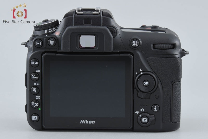"Shutter count 185" Nikon D7500 20.9 MP Digital SLR Camera Body