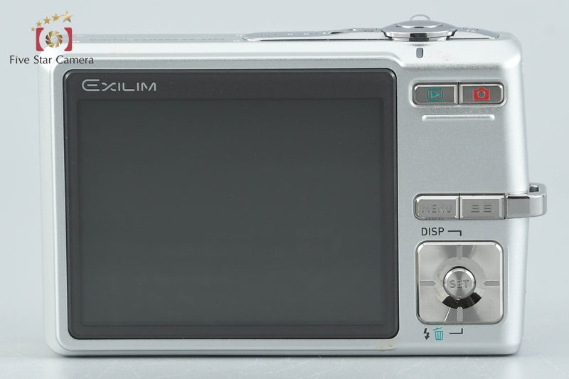 Casio EXILIM ZOOM EX-Z600 Silver 6.0 MP Digital Camera w/ Box