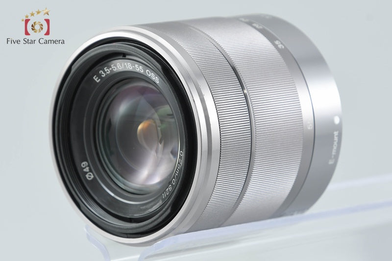 SONY E 18-55mm f/3.5-5.6 OSS SEL1855 Silver