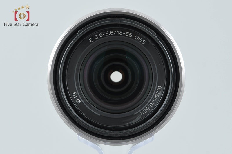 SONY E 18-55mm f/3.5-5.6 OSS SEL1855 Silver