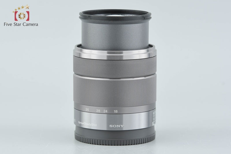 SONY E 18-55mm f/3.5-5.6 OSS SEL1855 Silver