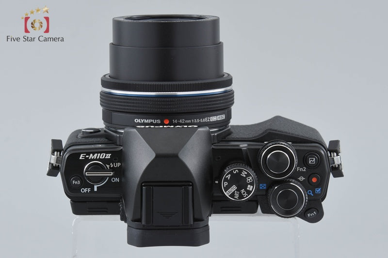 "Count 262" Olympus OM-D E-M10 Mark II Black 16.1 MP 14-42 EZ Lens w/ Box