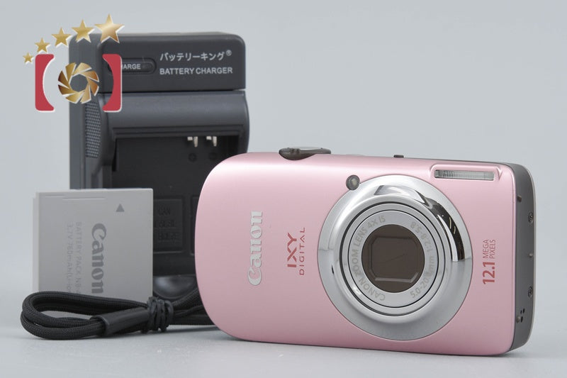Canon IXY Digital 510 IS Pink 12.1 MP Digital Camera