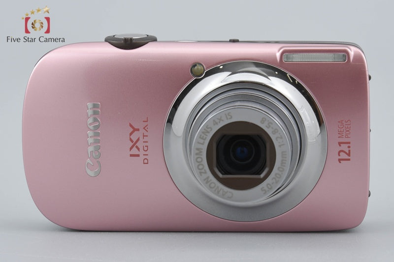 Canon IXY Digital 510 IS Pink 12.1 MP Digital Camera