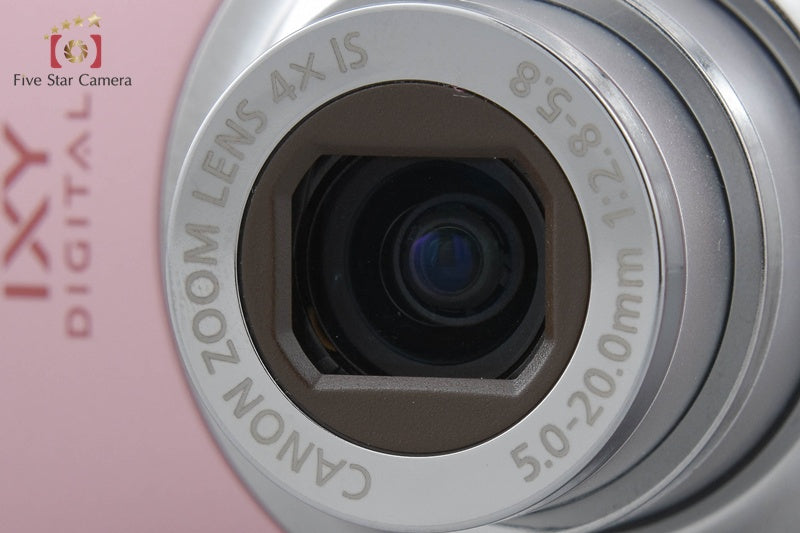 Canon IXY Digital 510 IS Pink 12.1 MP Digital Camera