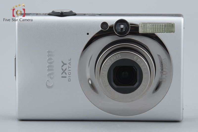 Canon IXY Digital 20 IS Silver 8.0 MP Digital Camera