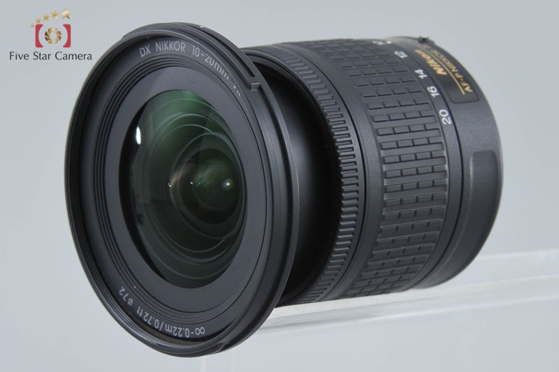 Nikon AF-P DX NIKKOR 10-20mm f/4.5-5.6 G VR
