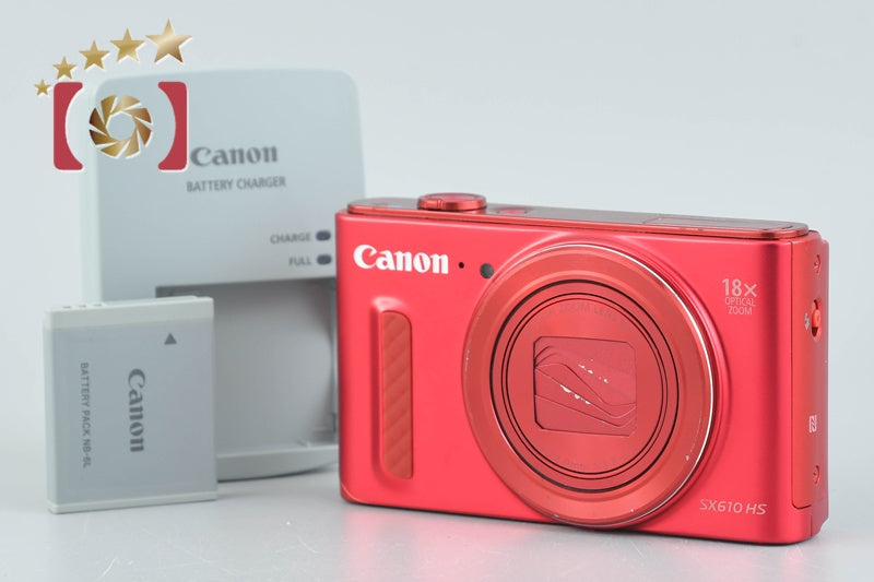 Canon PowerShot SX610 HS Red 20.2 MP Digital Camera