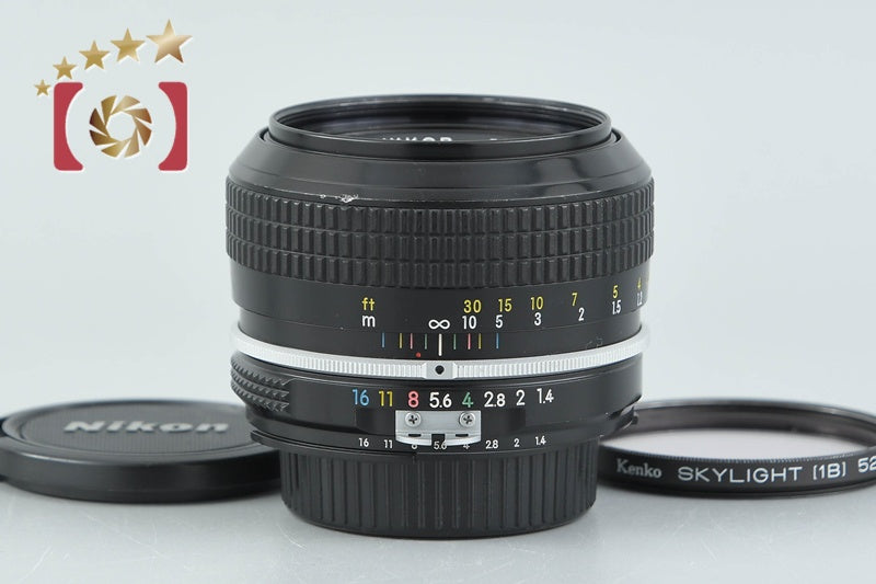 【Ai改造/極上美品】Nikon New NIKKOR 50mm f1.4 Nikon New NIKKOR 50mm f/1.4 Ai Converted Lens