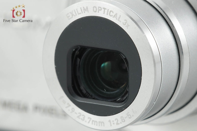 Casio EXILIM EX-Z1200 Silver 12.1 MP Digital Camera w/ Box