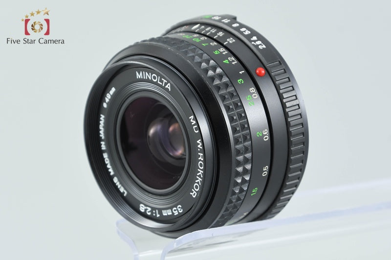 Minolta MD W.ROKKOR 35mm f/2.8