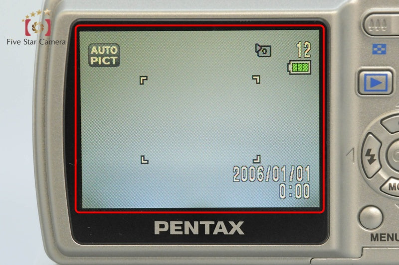 PENTAX Optio M20 Silver 7.0 MP Digital Camera