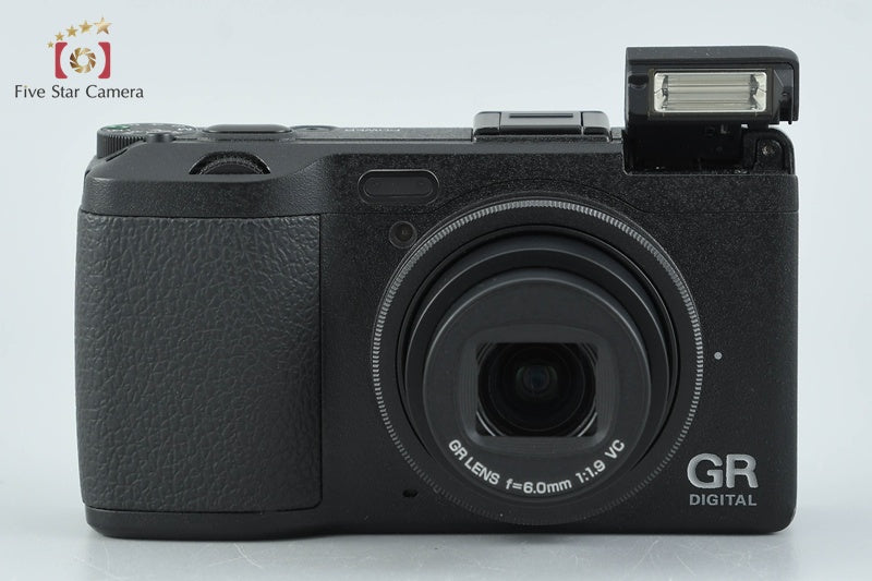 "Shutter count 2,048" Ricoh GR Digital IV Black 10.1 MP Digital Camera w/ Box