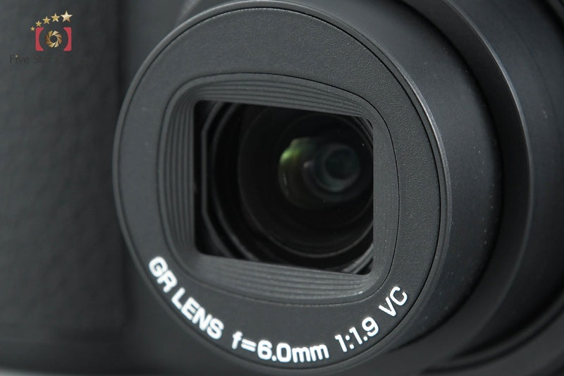 "Shutter count 2,048" Ricoh GR Digital IV Black 10.1 MP Digital Camera w/ Box