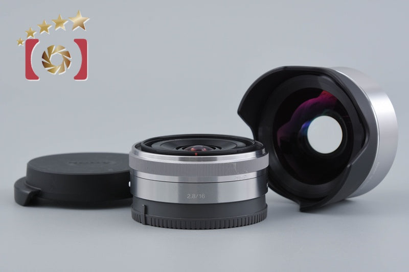 SONY E 16mm f/2.8 SEL16F28 + VCL-ECU1 Ultra Wide Converter 0.75x