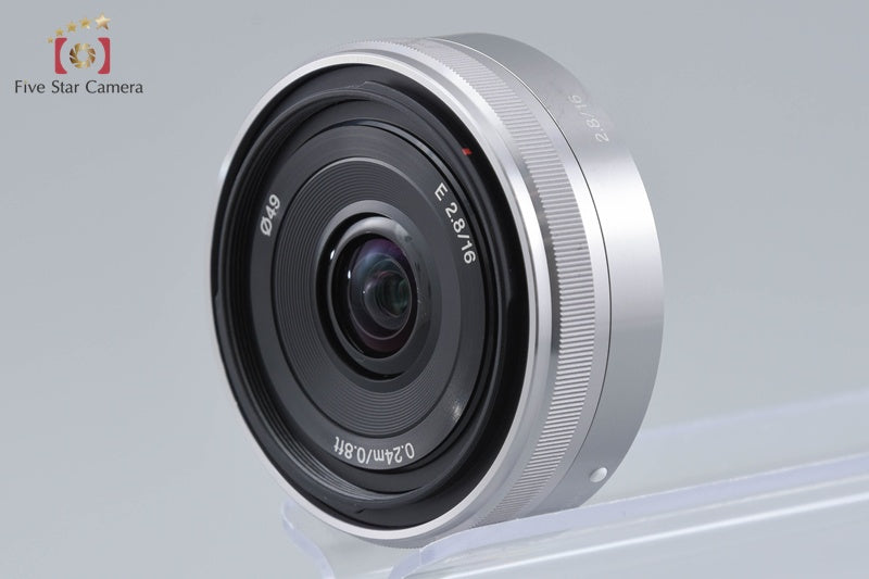 SONY E 16mm f/2.8 SEL16F28 + VCL-ECU1 Ultra Wide Converter 0.75x