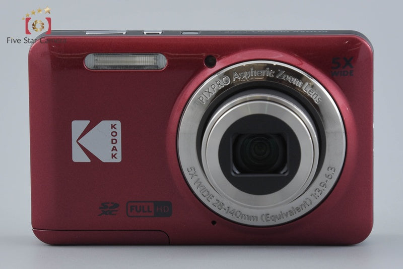 Kodak PIXPRO FZ55 Red 16.0 MP Digital Camera