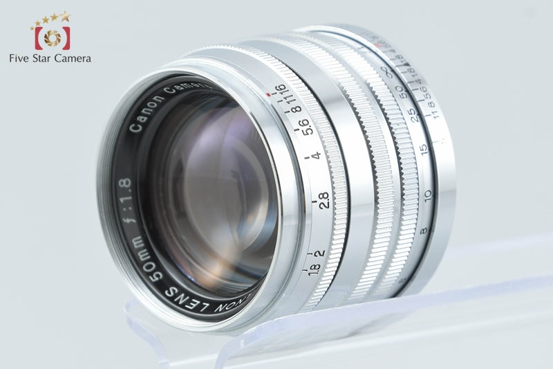 Canon 50mm f/1.8 L39 LTM Leica Thread Mount Lens