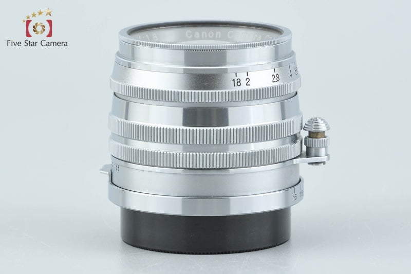 Canon 50mm f/1.8 L39 LTM Leica Thread Mount Lens