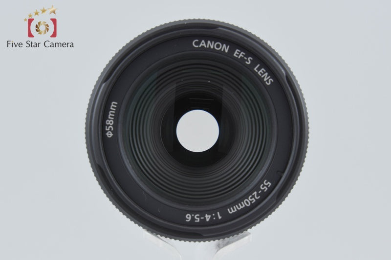Canon EF-S 55-250mm f/4-5.6 IS