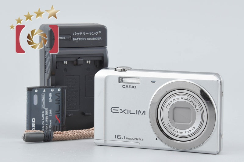 Casio EXILIM EX-ZS6 Silver 16.1 MP Digital Camera