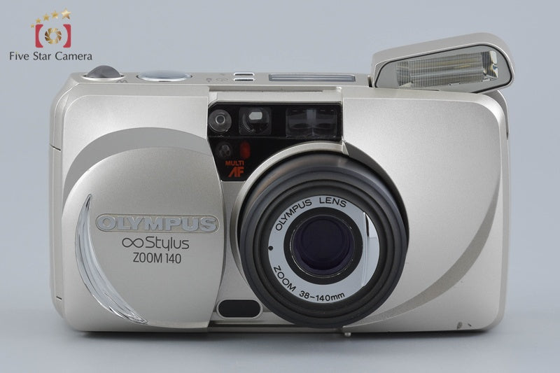 Olympus Stylus Zoom 140 Champagne Gold 35mm Point & Shoot Film Camera
