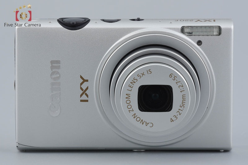 Canon IXY 220F Silver 16.1 MP Digital Camera