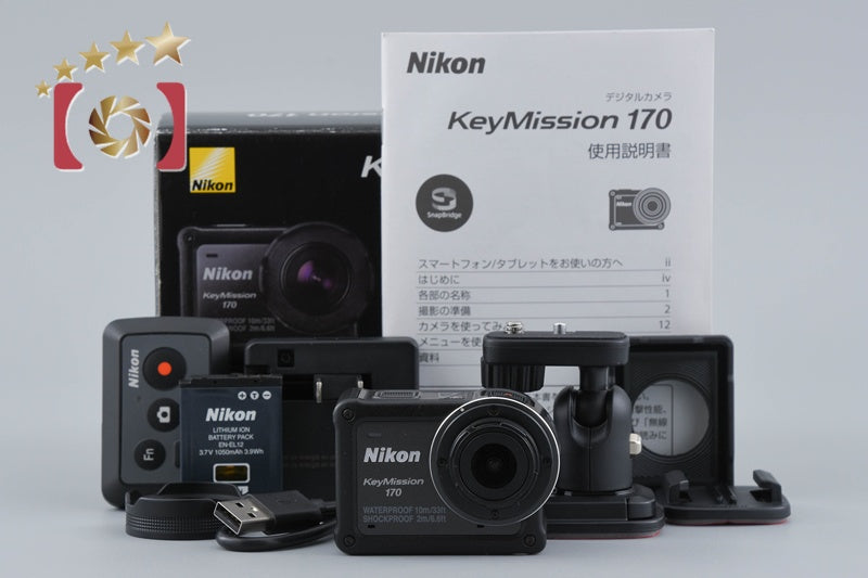 Nikon KeyMission 170 Waterproof Action Camera w/ Box