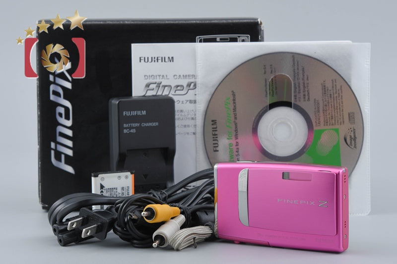 Fujifilm FinePix Z10fd Pink 7.2 MP Digital Camera w/ Box