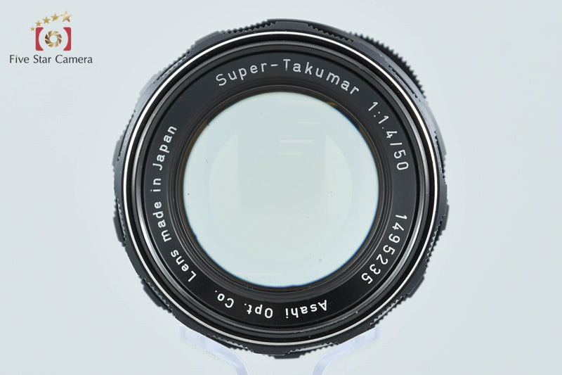 PENTAX Super-Takumar 50mm f/1.4 Early Model 8 Elements M42 Mount