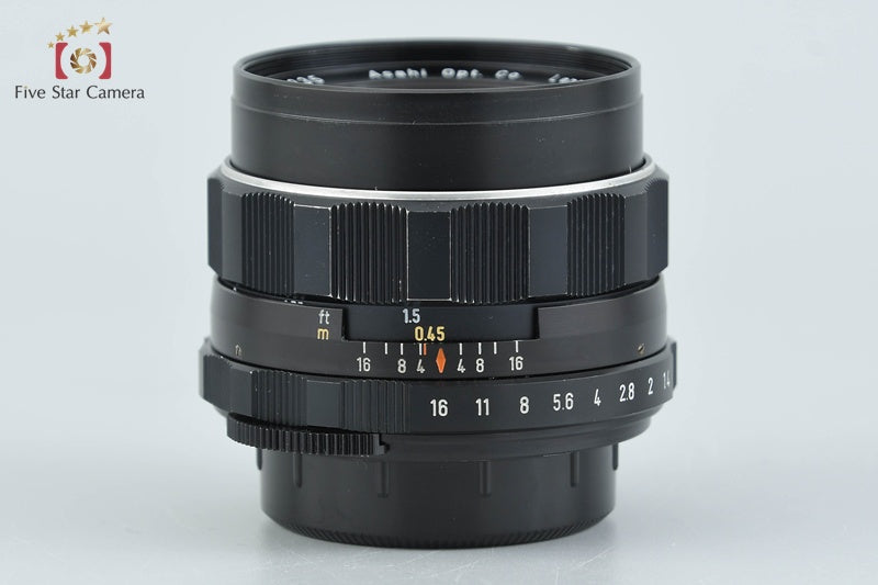 PENTAX Super-Takumar 50mm f/1.4 Early Model 8 Elements M42 Mount