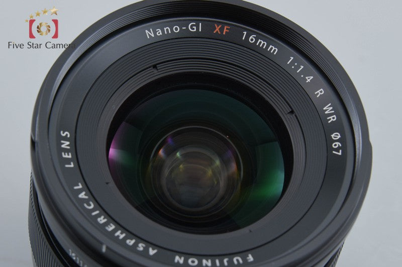Fujifilm XF 16mm f/1.4 R WR