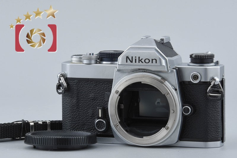 Nikon FM Silver Early Model 35mm SLR Film Camera