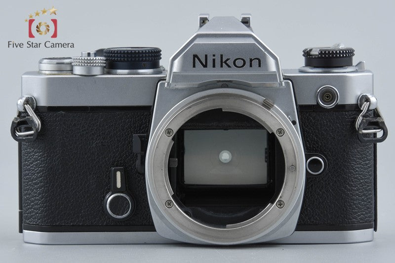 Nikon FM Silver Early Model 35mm SLR Film Camera