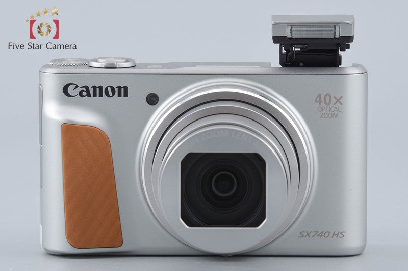 Canon PowerShot SX740 HS Silver 20.3 MP Digital Camera w/ Box